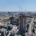 עגורנים מטפסים: הפתרון האידיאלי גם למגדלי מגורים
